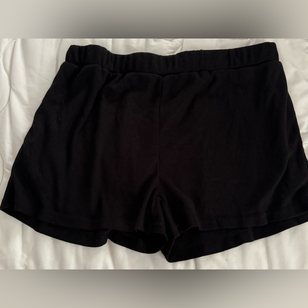 Black sleep/lounge shorts
